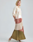 ALIX TOP - BEIGE MULTI
