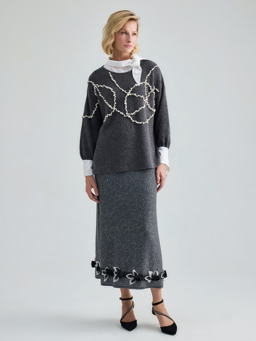 ISABEAU PULLOVER - ANTHRACITE