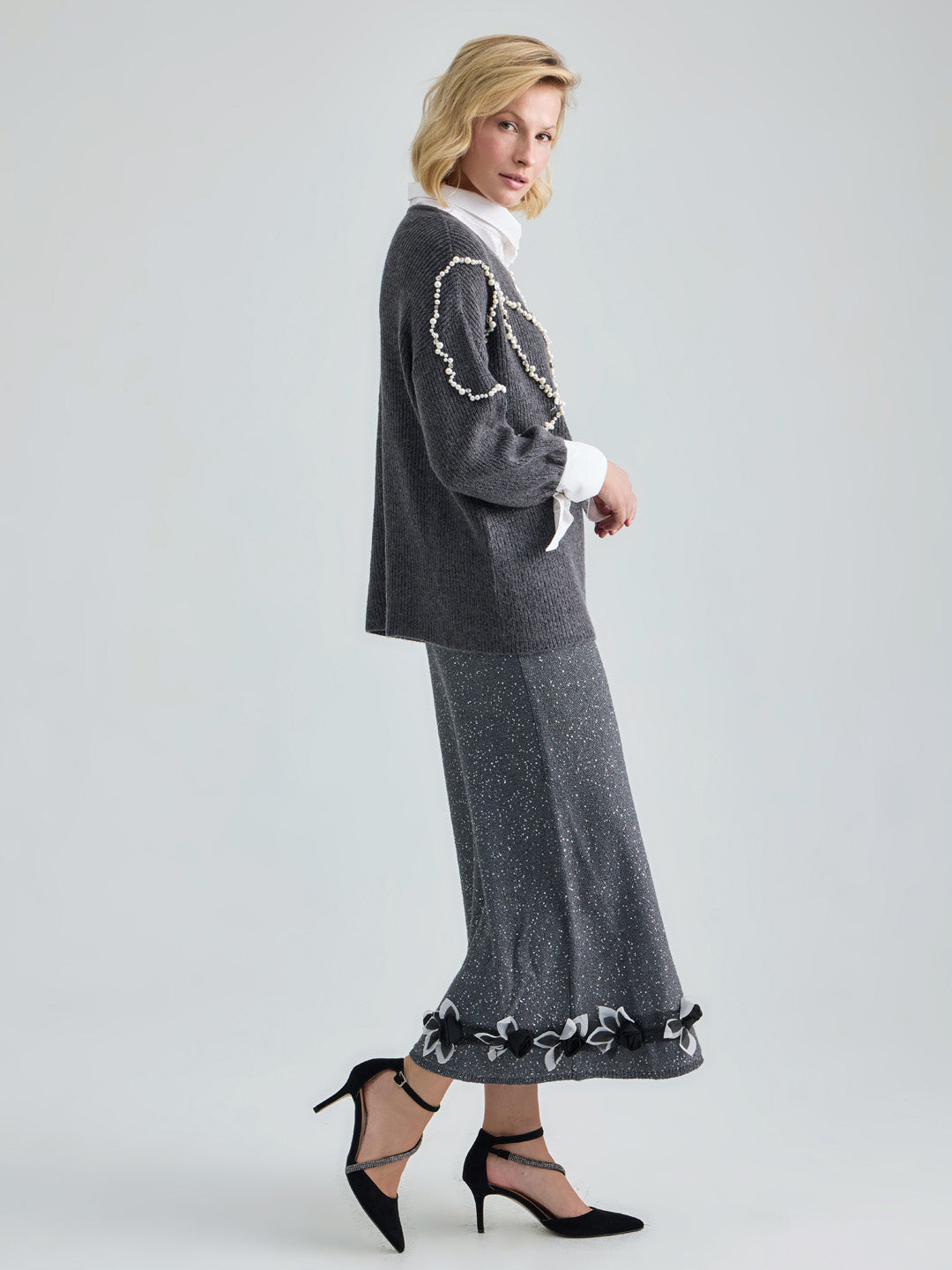 ISABEAU PULLOVER - ANTHRACITE