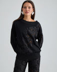 ANAIS PULLOVER - BLACK