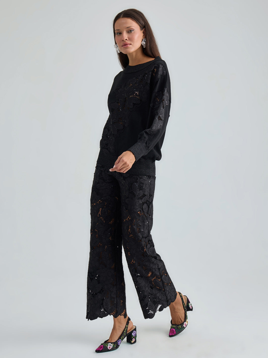 ANAIS PULLOVER - BLACK
