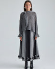 ASTER PULLOVER - ANTHRACITE SILVER