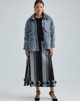 CLEO JACKET - BLUE MULTI