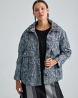 CLEO JACKET - BLUE MULTI