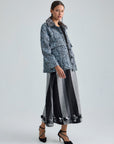 CLEO JACKET - BLUE MULTI