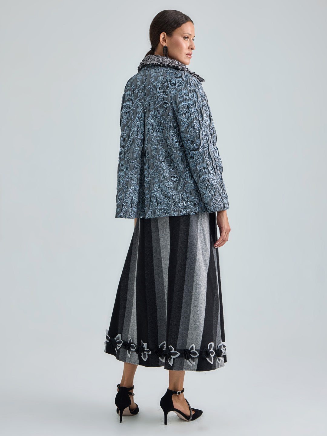 CLEO JACKET - BLUE MULTI