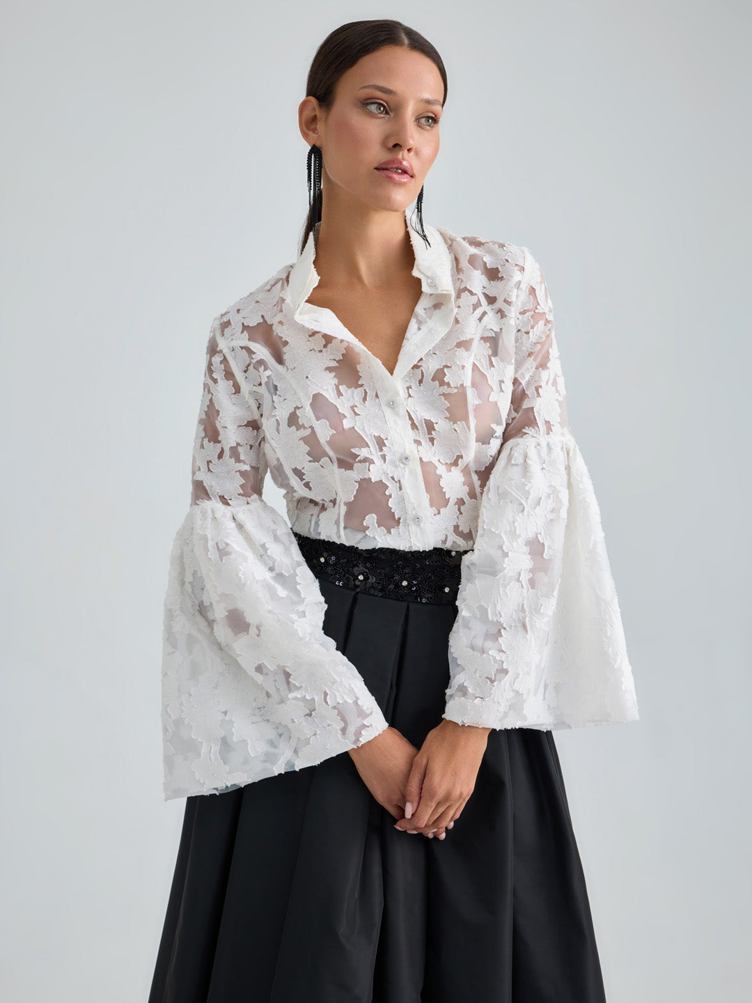 DORA BLOUSE - WHITE