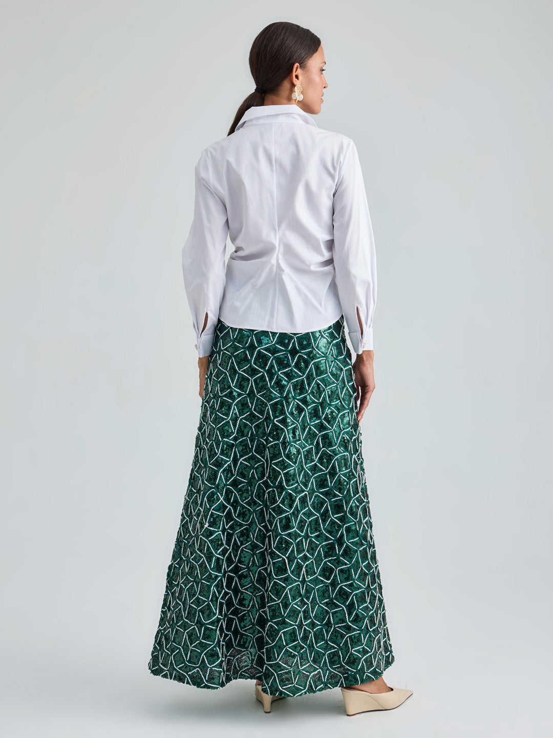 PIA SKIRT - GREEN