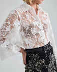 DORA EMBROIDERED BLOUSE