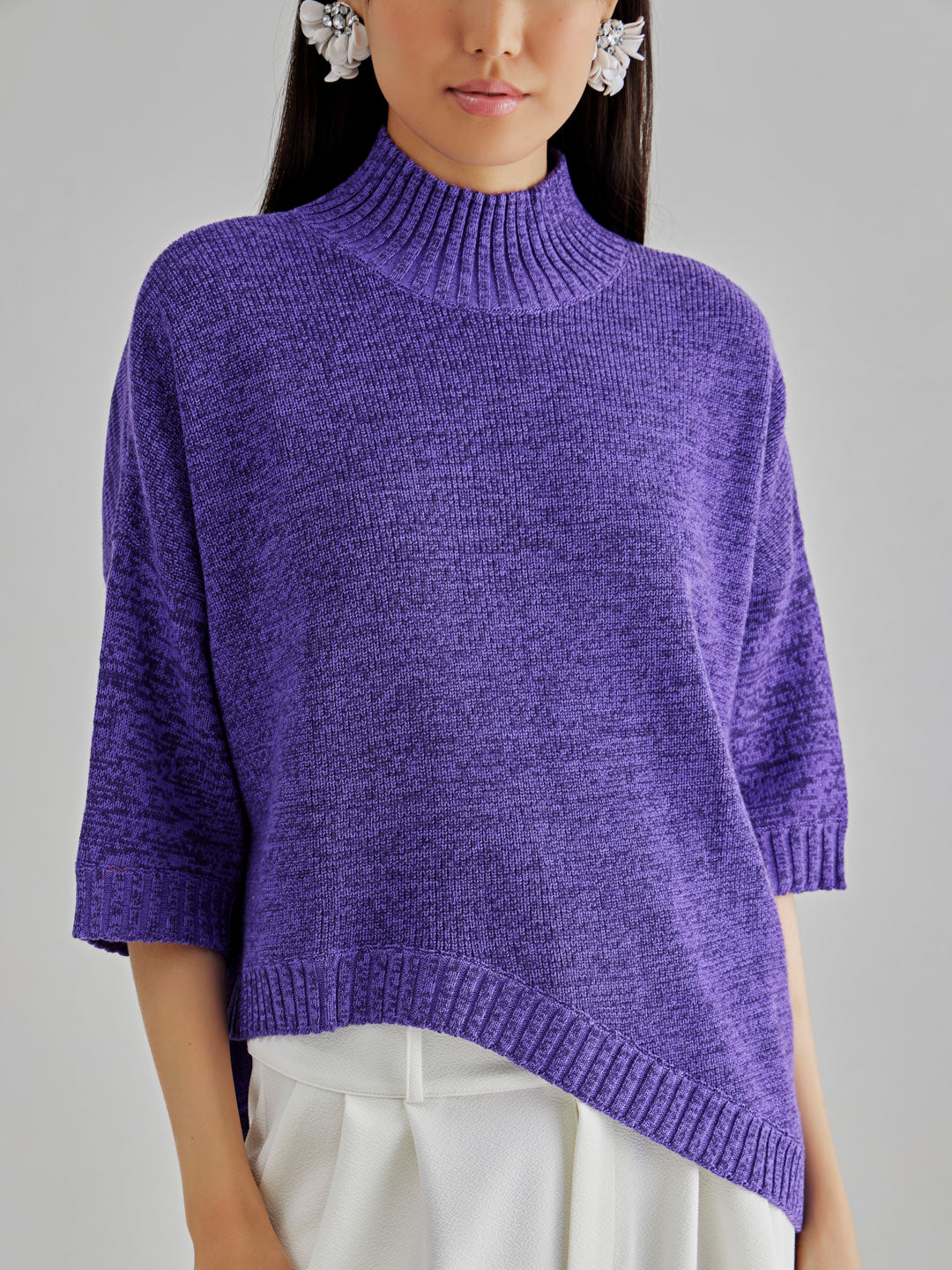 Vivi Knit Top Violet