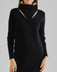 ALEXA CUT-OUT KNIT DRESS