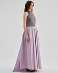 Enda Taffeta Skirt Lavender