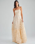 RIBERA GOWN BEIGE