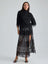 ECLIPSE SKIRT - BLACK SILVER