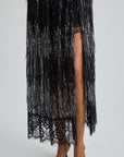 ECLIPSE SKIRT - BLACK SILVER