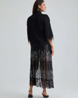 ECLIPSE SKIRT - BLACK SILVER
