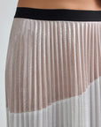 ELOISE SKIRT - SILVER MULTI