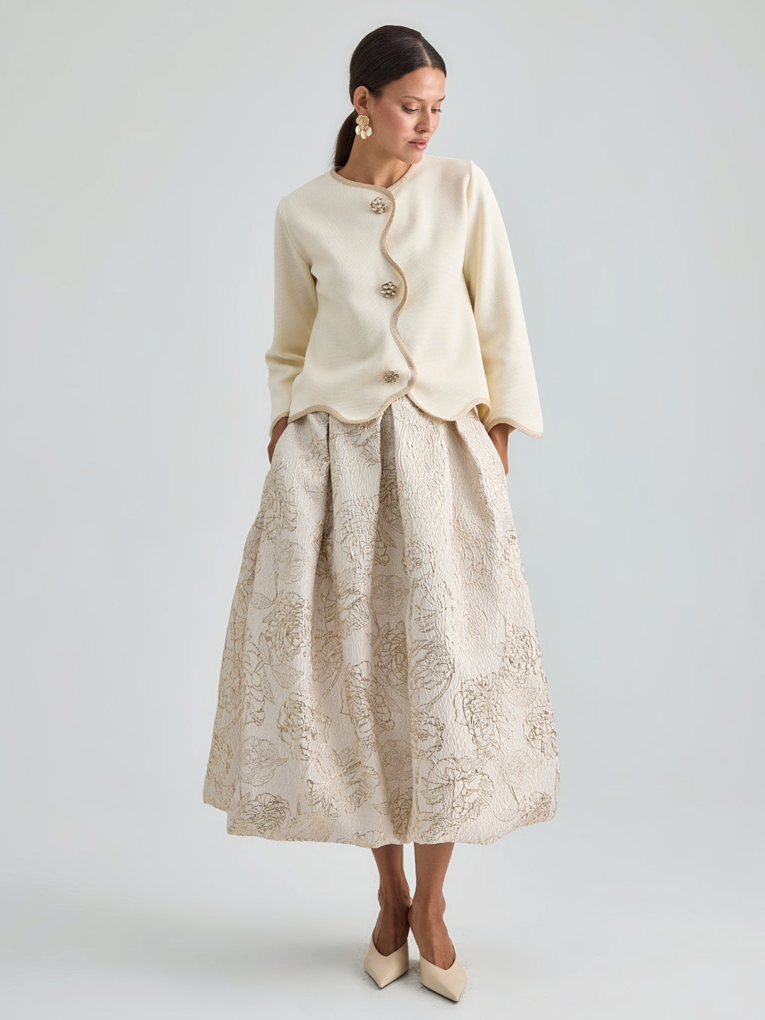 DIANE SKIRT - WHITE