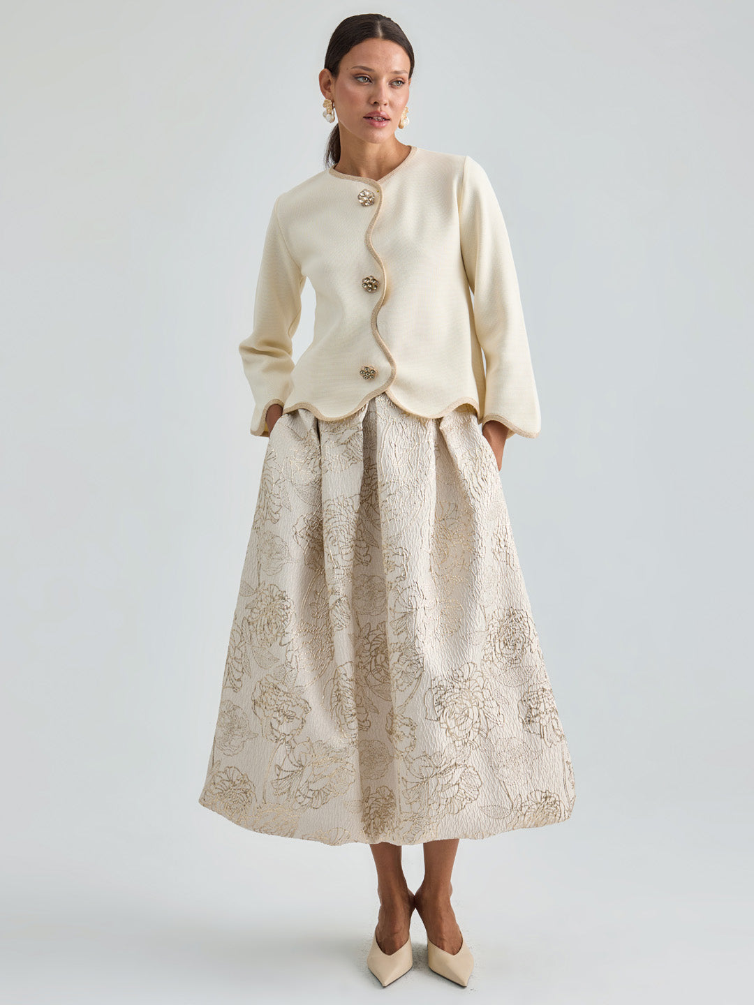 DIANE SKIRT - WHITE