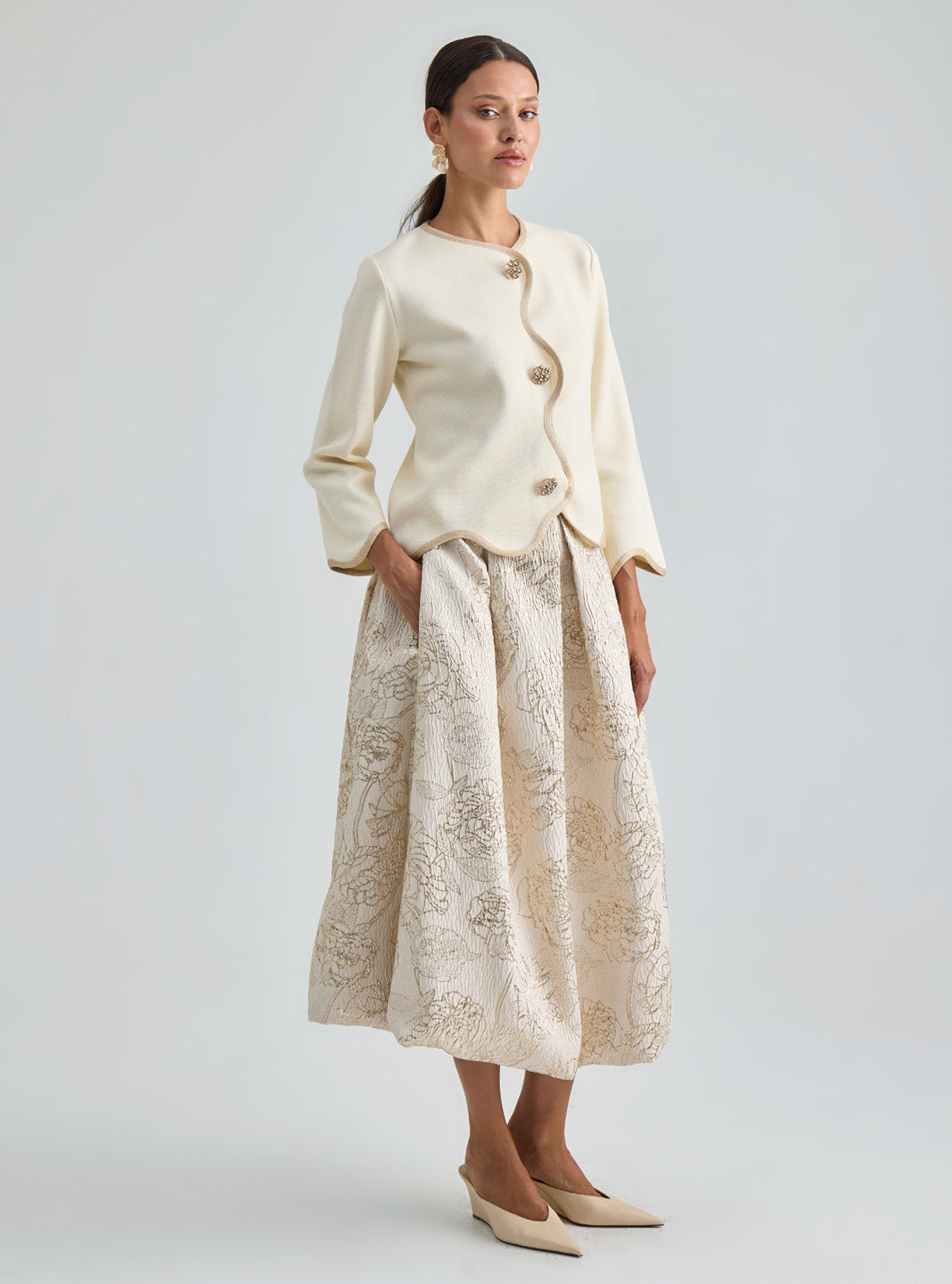 DIANE SKIRT - WHITE