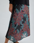 ALINE SKIRT - BLACK MULTI