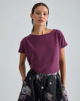 BELLE TOP - BURGUNDY