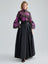 LILOU TOP - BLACK FUCHSIA