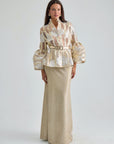LILOU TOP - GOLD SILVER
